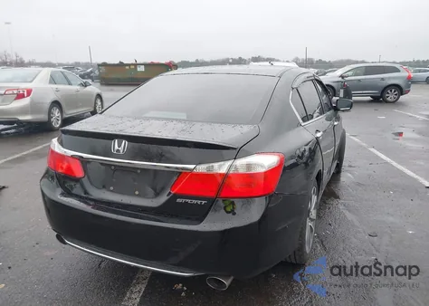 2015 Honda Accord Sport from USA, damaged, VIN 1HGCR2F57FA129696